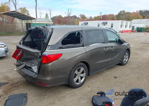 2019 Honda Odyssey Exl from USA, damaged, VIN 5FNRL6H77KB017935